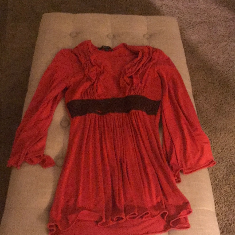 Red tunic